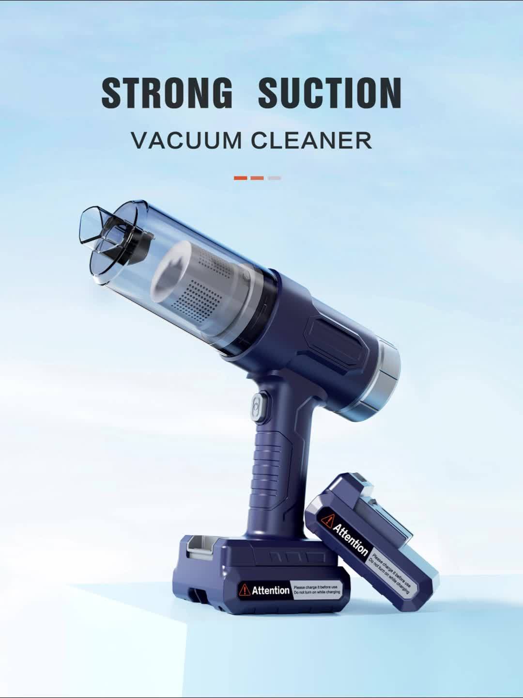 Powerful Car Vacuum Cleaner with Wireless Convenience, Ideal for Collecting Dust in Vehicles And Homes. Great for Automotive Use, It Effectively Cleans Gaps And Is Suitable for Cars, Rvs, Kitchens, Floors, And Various Other C