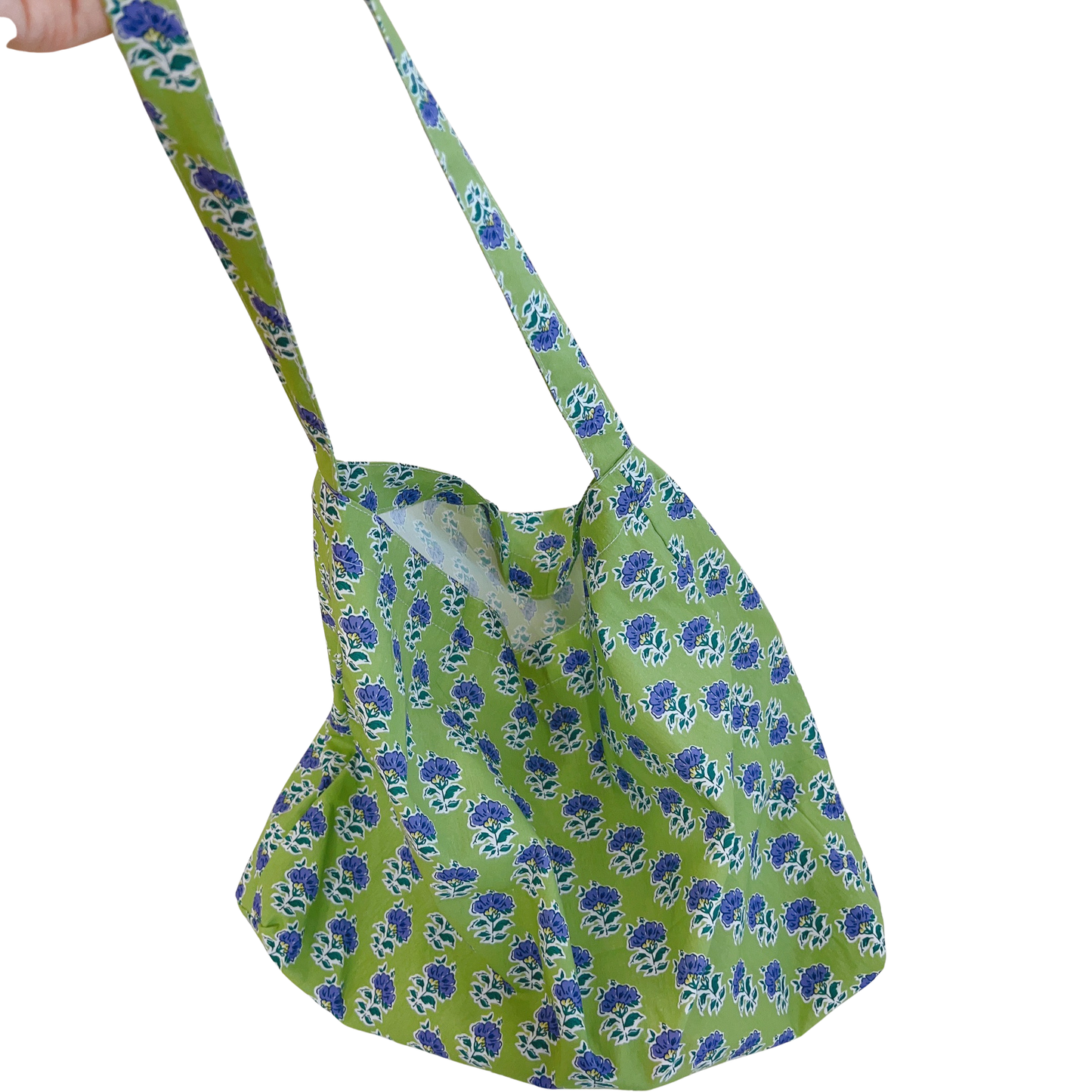 Floral Cotton Tote Bags Artful Everyday Carry (Size 44cm*33cm)