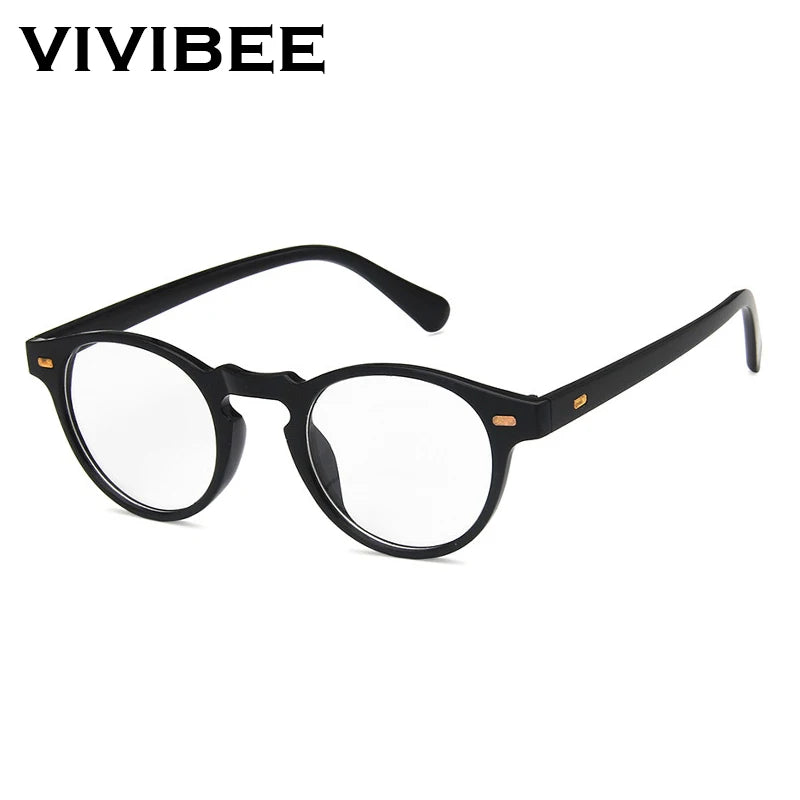 VIVIBEE Men Fashions 2026 Oval Small Sunglasses Clear Classic UV400 Sun Glasses Trends for 2026 Transparent Shades for Women