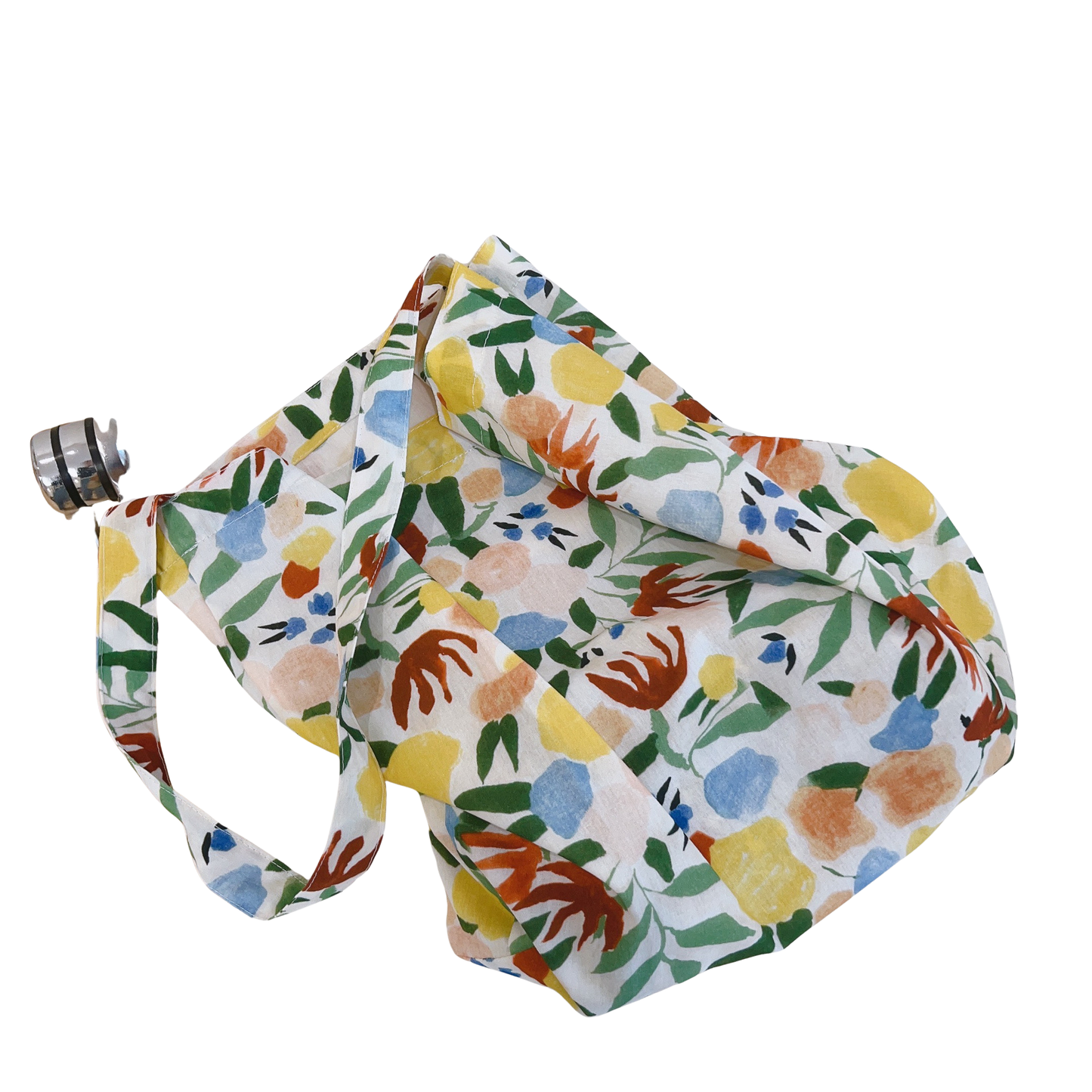 Floral Cotton Tote Bags Artful Everyday Carry (Size 44cm*33cm)