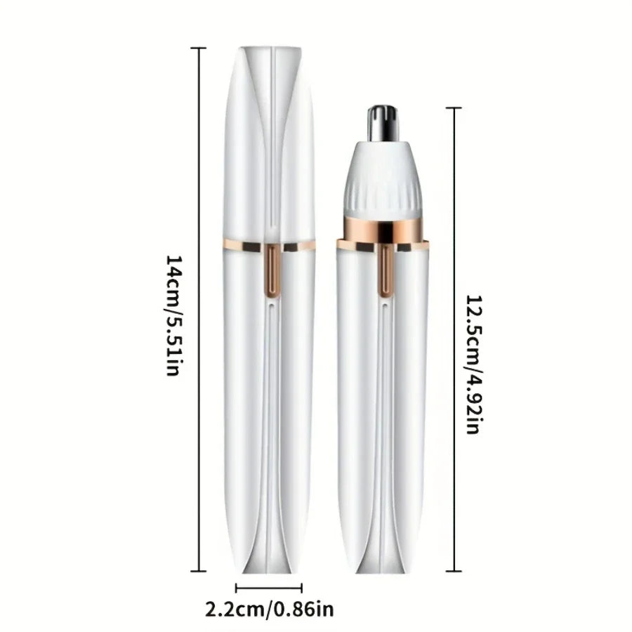 4 In 1 Electric Hair Remover Razor Full Body Shaving Facial Epilator Shaver Eyebrow Trimmer Nose Bikini Line Painless Epilator