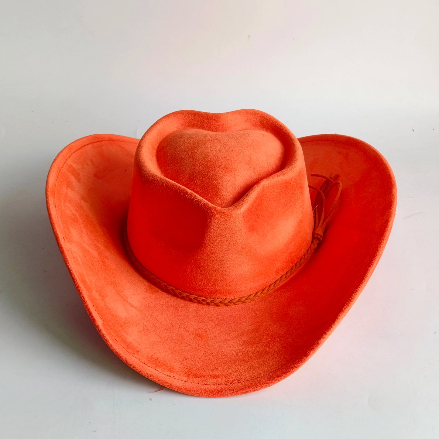 Western Vegan suede hat cowboy hat jazz panama hat unisex women's hat wide brim cowboy hat women's hat cowboy hat