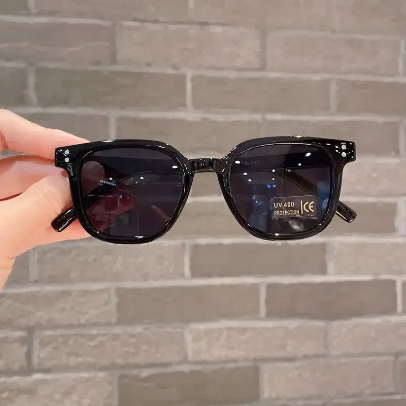 Children Sunglasses Vintage Square UV400 Sun Glasses Outdoor Cute Girl  Boy  Fashion Glasses Protection Classic Kids Sunglasses