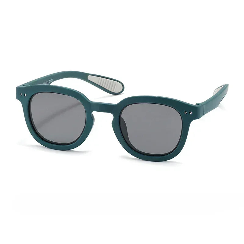 Polarized Kids Sunglasses Silicone Safety Boys Girls Sun Glasses Fashion Children Outdoors Goggle Shades Eyewear UV400 Age 3-12