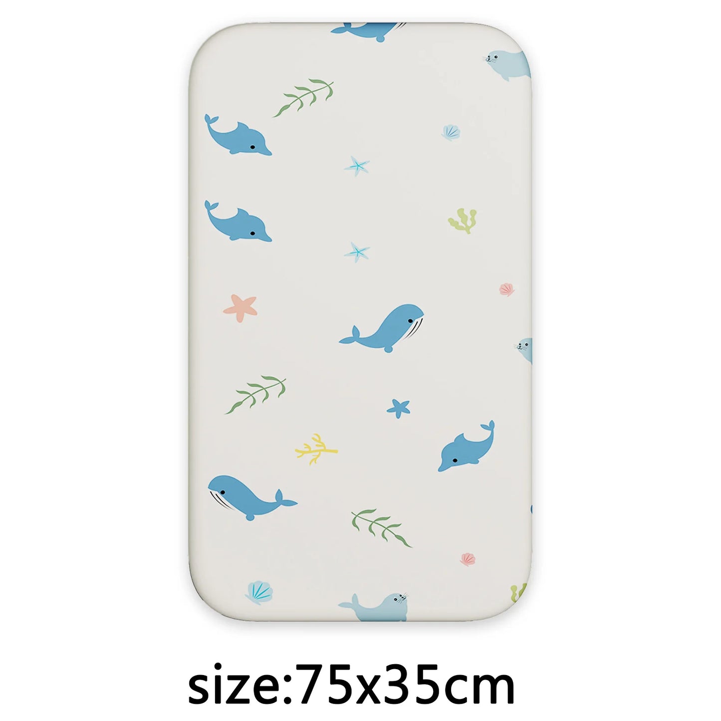 Baby Cot Bed Sheets, 1 Pack Moses Basket Sheet Fitted For Ultra Soft Cotton Baby Crib Sheets For Bassinet, Cot, Moses Basket
