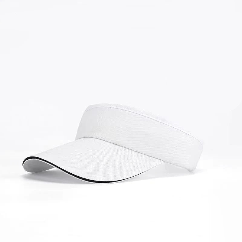 1Pcs Sun Hat Women Baseball Cap Summer Sun-Proof Caps Empty Top Visors Seaside Outdoor Sport Tennis Golf Hat