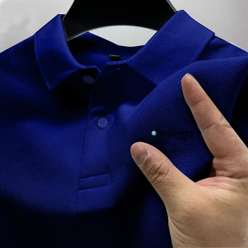 2026 Summer Men's Golf Polo Shirt , Luxury Business Casual Polo Shirt , Versatile , Comfortable And Breathable Good Summer Trend