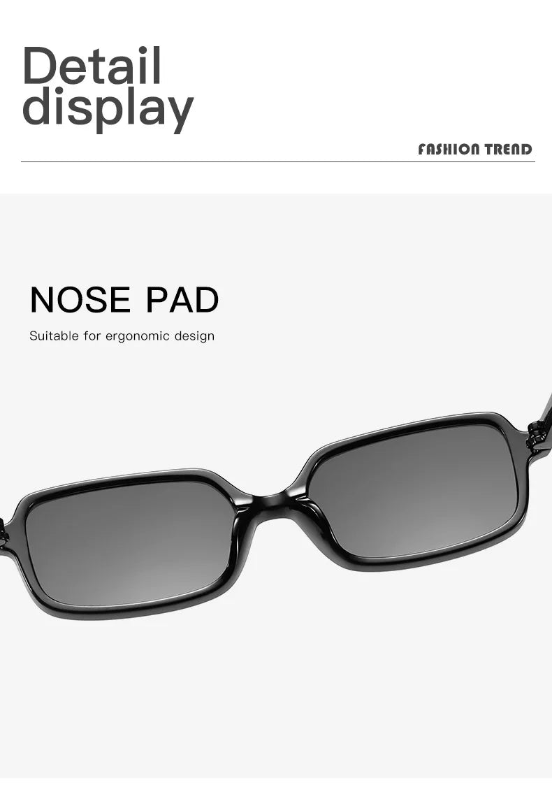 Sexy Small Rectangle Sunglasses 2026 Fashion Women Vintage Brand Designer Sun Glasses Men Shades Female Eyewear UV400