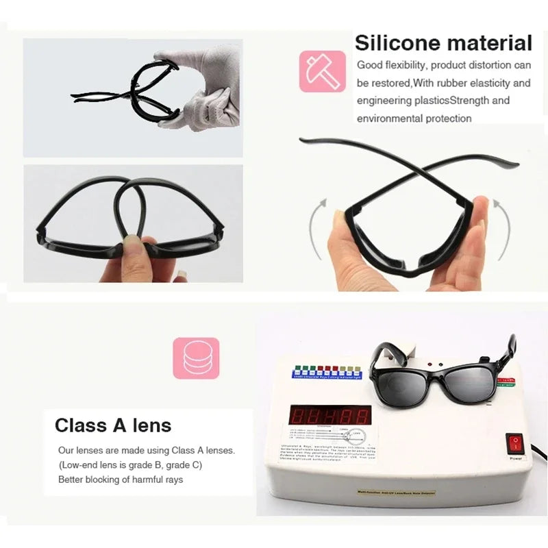 Baby Polarized Round Sunglasses Flexible Rubber Shades with Strap for Toddler Newborn Infant Ages 0-36 Months