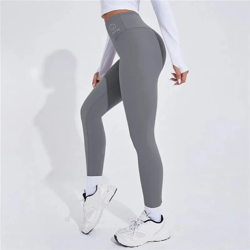 1PC High-waisted Yoga leggings Athletic tights Warm women's running pants Sexy hip lift pants Tights High-waisted stretch