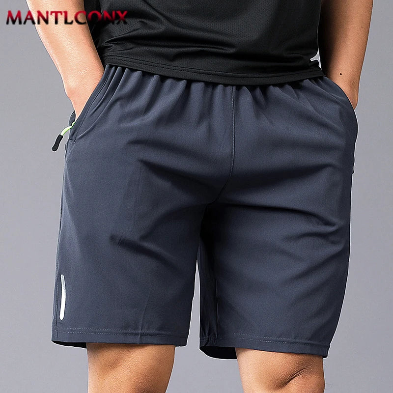 XL-3XL Casual Men's Running Shorts Quick-drying Fitness Black Shorts Men Beach Short Pants Male Sports Shorts Thin Lightweight