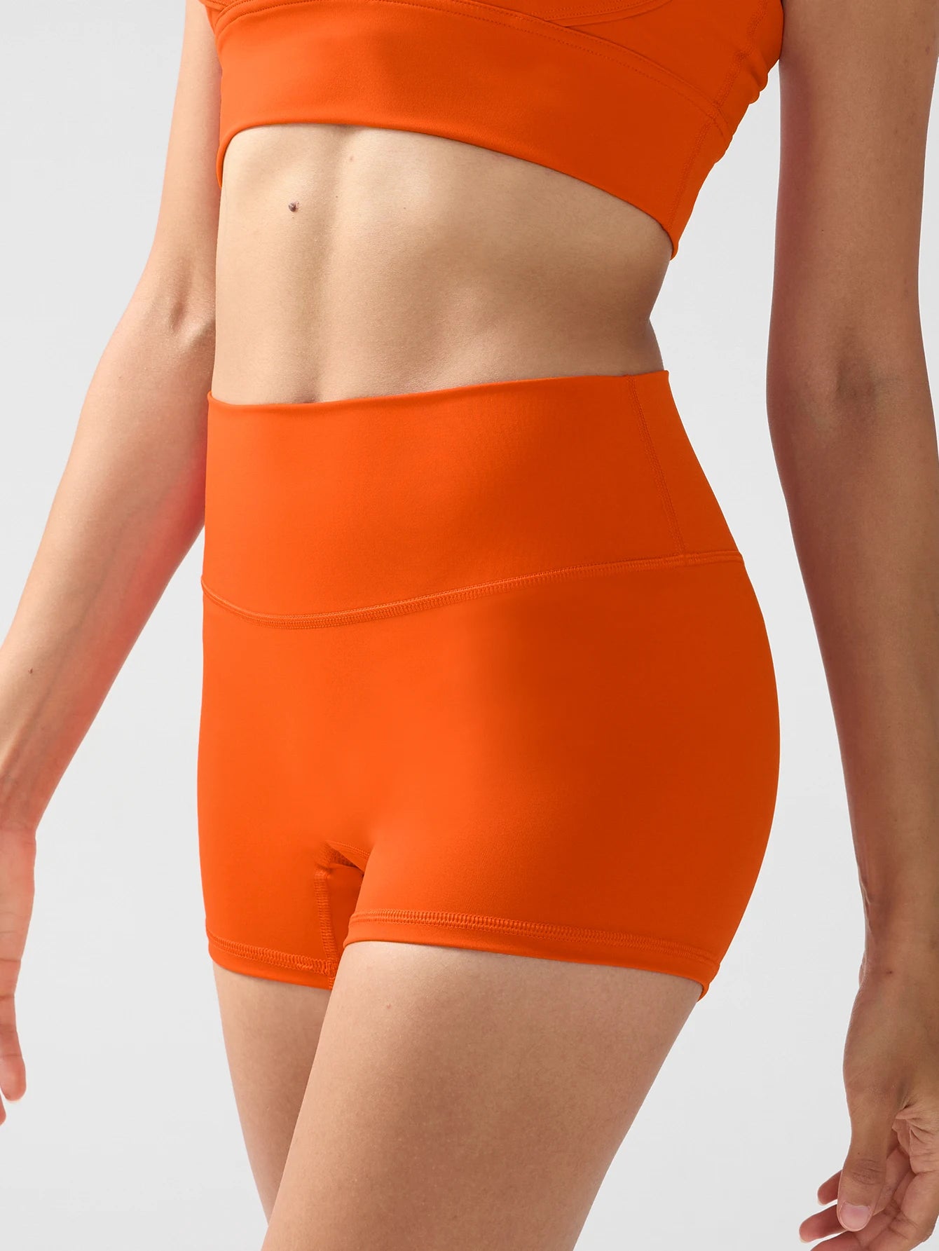 Women's Sports Yoga Shorts with High Waist, Hip Lift, Fitness, Running, Cycling, 3-point Shorts, Quick Drying Women's Yoga Short
