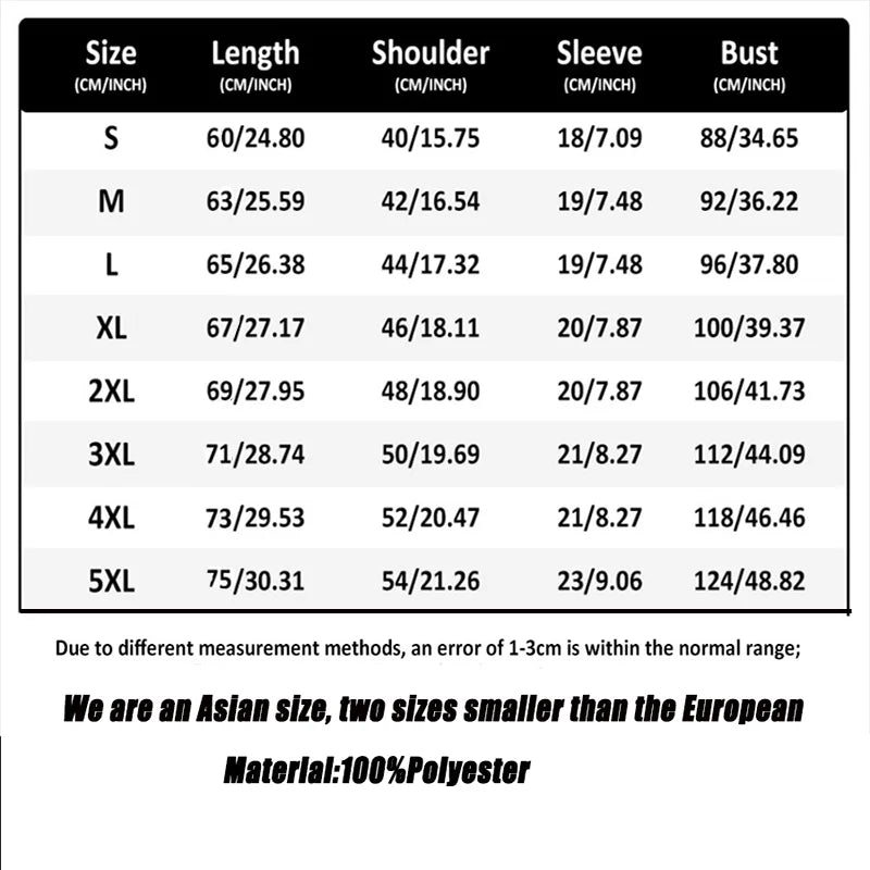 Fashion Simple Wide Stripes T Shirts For Men Summer Casual 3D Printed Contrasting Colors polyester T-shirts StreetwearTops Tees