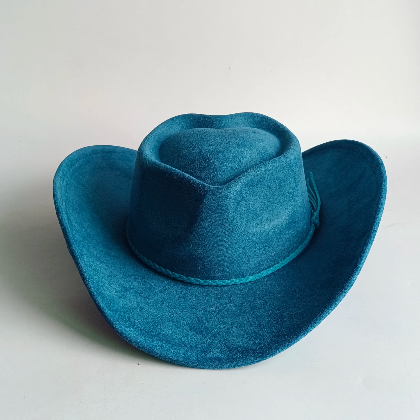 Western Vegan suede hat cowboy hat jazz panama hat unisex women's hat wide brim cowboy hat women's hat cowboy hat