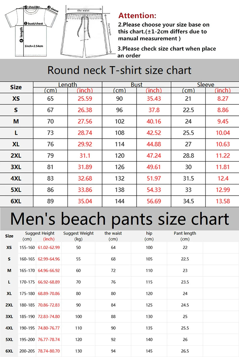 2026 Fashion Summer T Shirt Set for Men StripedPrint Men's T-shirt Short Sleeve+Shorts 2-Piece Set Oversized Casual Sport Suit