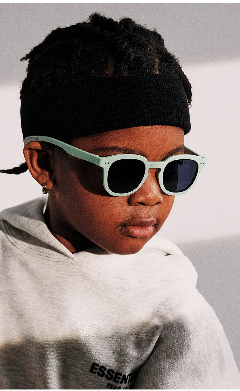 Polarized Kids Sunglasses Silicone Safety Boys Girls Sun Glasses Fashion Children Outdoors Goggle Shades Eyewear UV400 Age 3-12