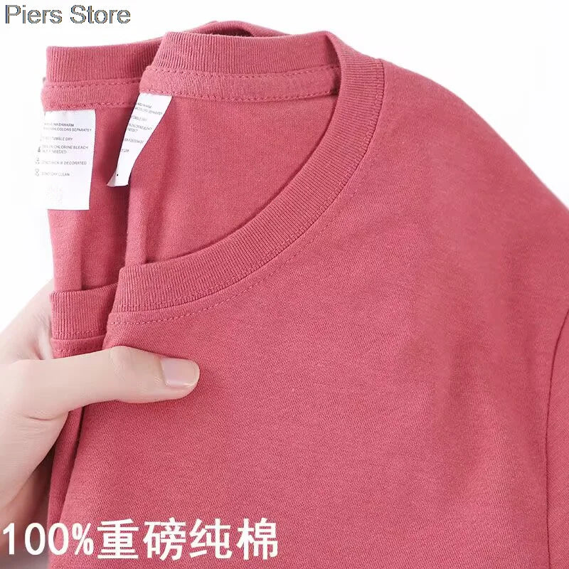 100%cotton  Multicolor Color Tee Women M-2XL Harajuku White Women's T-shirt  Female O-Neck Summer Top Basic Tshirt Dropshipping