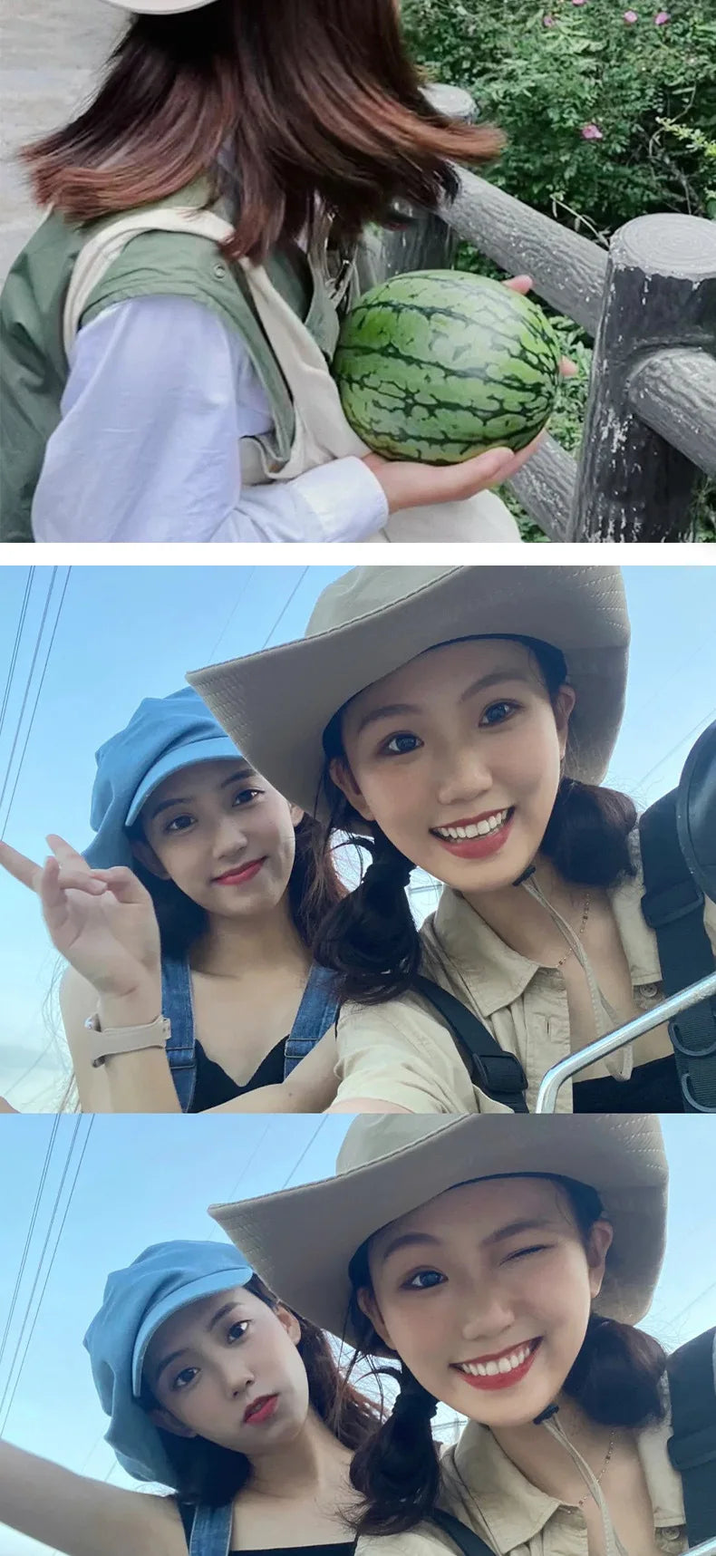 Women Beach Fishing Unisex Bonnet Cap Breathable Round-Rimmed Jungle Mens Portable Outdoor Sun Hat for Women UV Protection