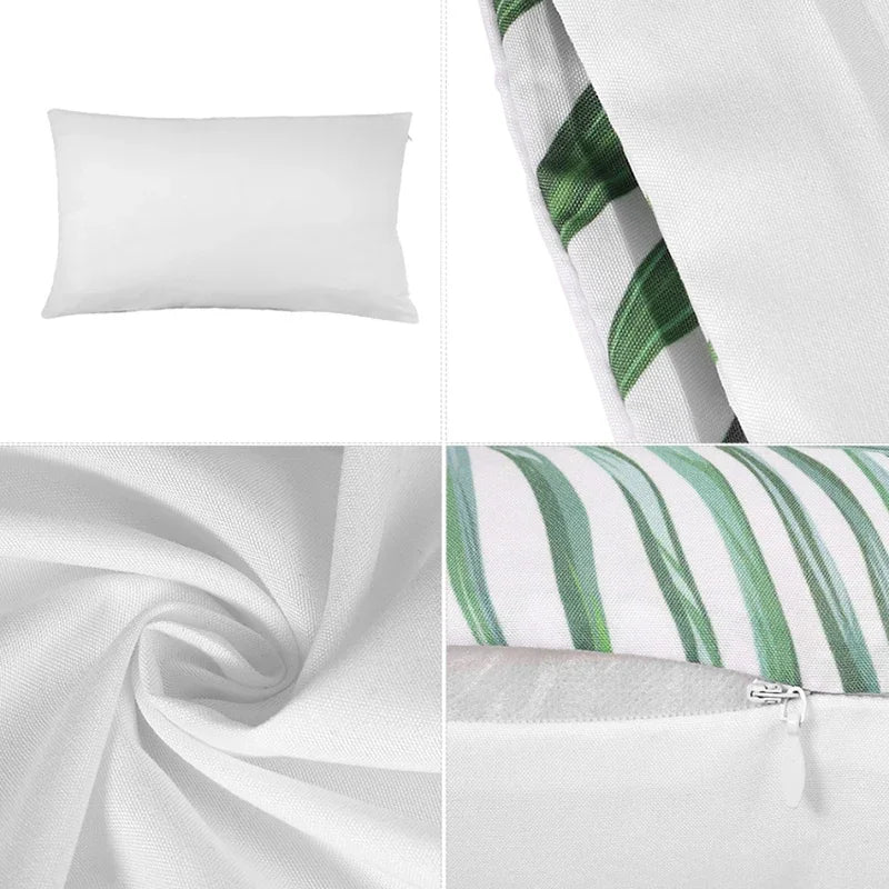 Geometric Black Pillowcase Living Room Sofa Cushion Cover Pillowcase Waist Home Decoration