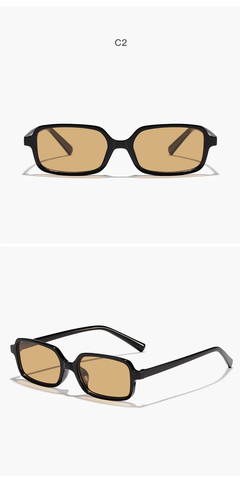 Sexy Small Rectangle Sunglasses 2026 Fashion Women Vintage Brand Designer Sun Glasses Men Shades Female Eyewear UV400