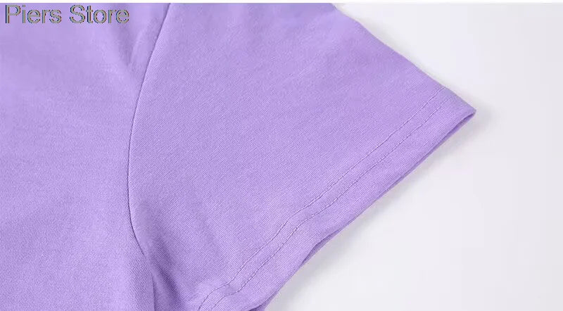 100%cotton  Multicolor Color Tee Women M-2XL Harajuku White Women's T-shirt  Female O-Neck Summer Top Basic Tshirt Dropshipping