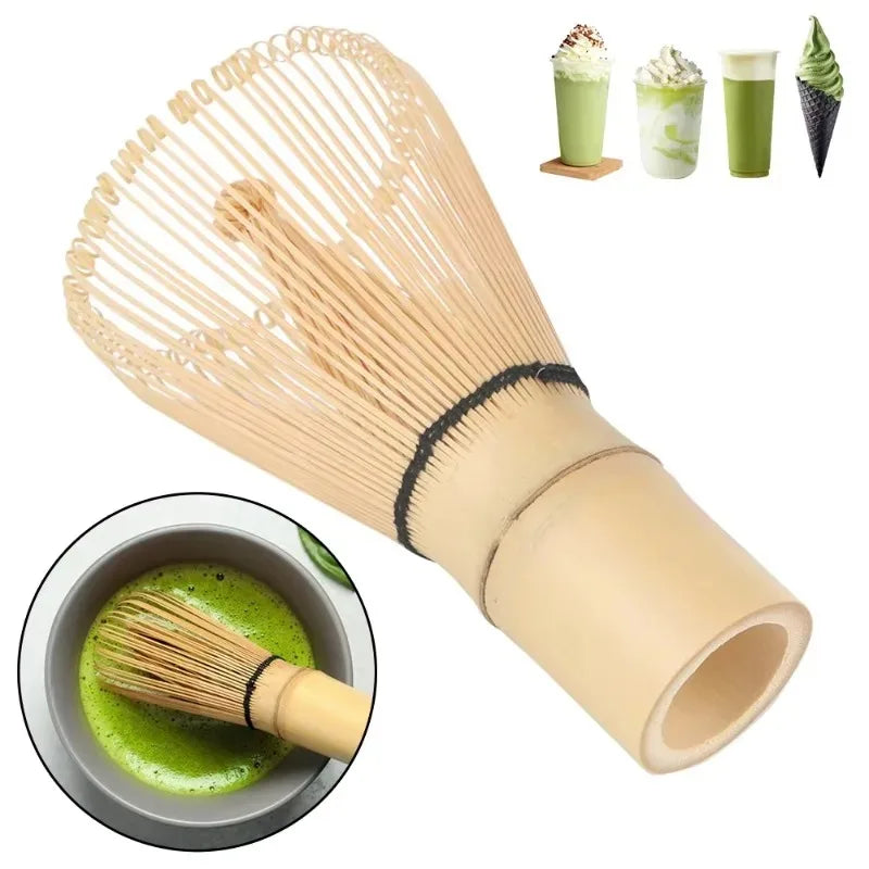 1 Piece Tea brush accessories Kitchen Matcha Bamboo Accessories Practical brush tool Japanese tea set matcha mixing brush
