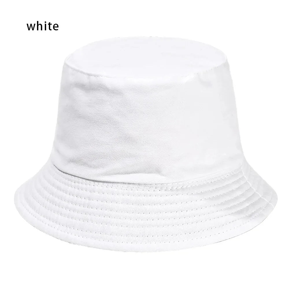 Summer Foldable Bucket Hat Unisex Outdoor Sunscreen Cotton Fishing Hunting Cap Men Basin Chapeau Sun Prevent Hats for Women 2023