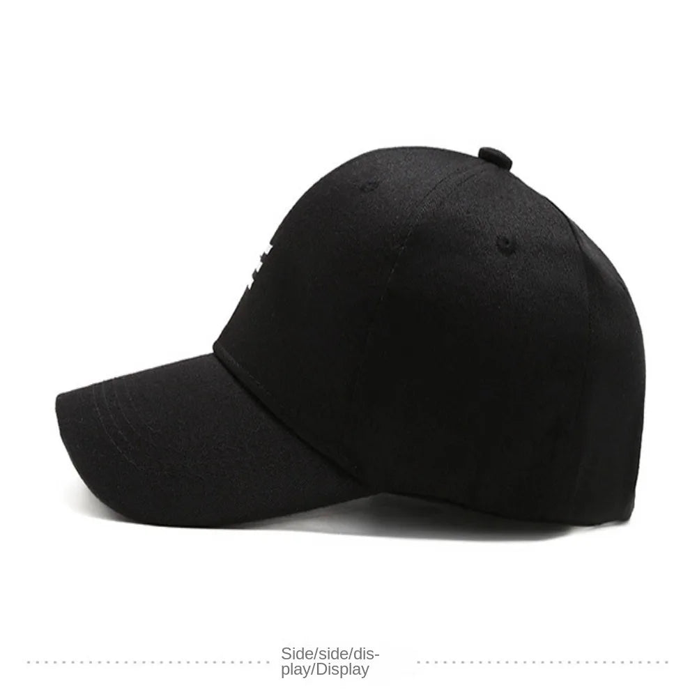 Hat trendy simple three horizontal bars Summer Baseball Men Women's fashion leisure sunshade Cap