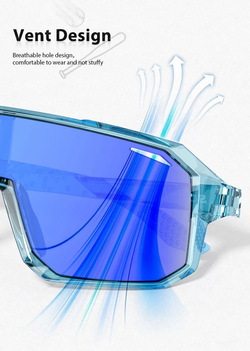 SCVCN Boys Bike Sunglasses Child Cycling Glasses for Kids UV400 Girls Small Size Glasses Fashion Outdoor Sports Protection 2024