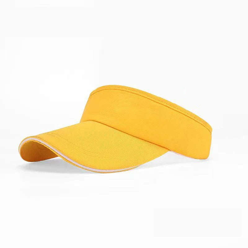 1Pcs Sun Hat Women Baseball Cap Summer Sun-Proof Caps Empty Top Visors Seaside Outdoor Sport Tennis Golf Hat