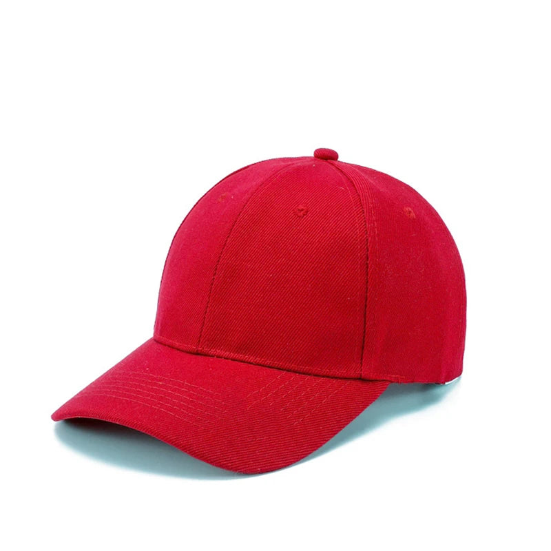 Students Kids Baseball Cap Summer Children Peaked Caps Travel Sun Hat Solid Color Boy Girl Snapback Hat Hip-Hop Hat Dropshipping