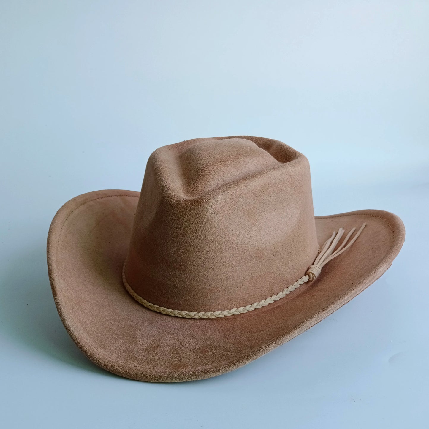 Western Vegan suede hat cowboy hat jazz panama hat unisex women's hat wide brim cowboy hat women's hat cowboy hat