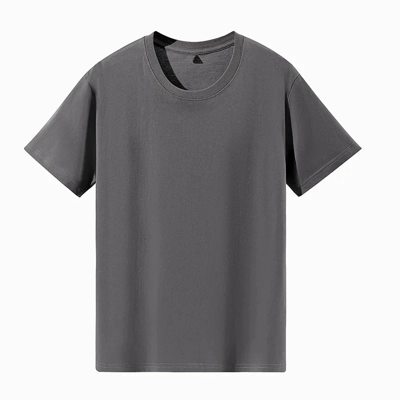 Classic Style Pure Cotton Short Sleeve T-Shirt 19 Colors Available 180 Grams Summer New Arrival Adult Short T-Shirt