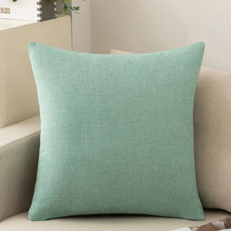 Decorative Square Throw Pillow Cushion Covers Super Soft Chenille Farmhouse Fall Pillowcase Living Room Bedroom Sofa Couch