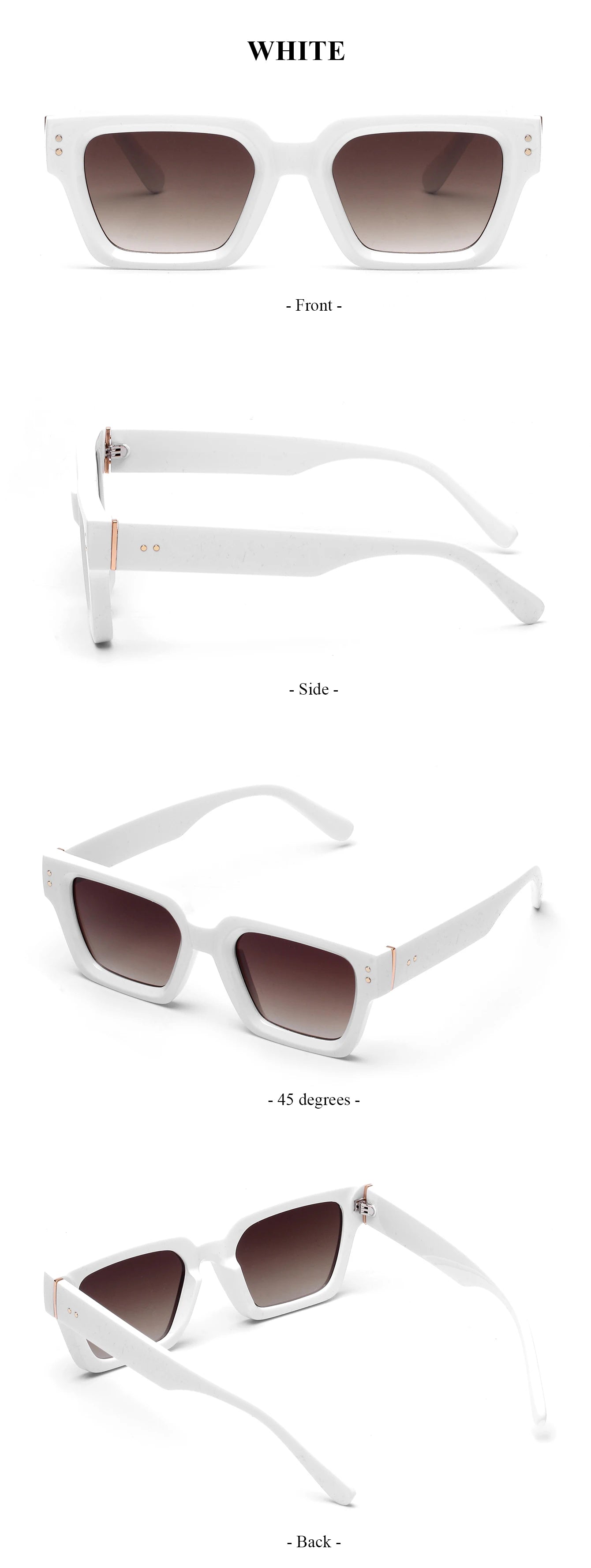 Ruiao 2026 Whole Luxury Premium Shades Designer Black Brand Sunglasses Mens Square lunette de soleil homme gafas de sol hombre
