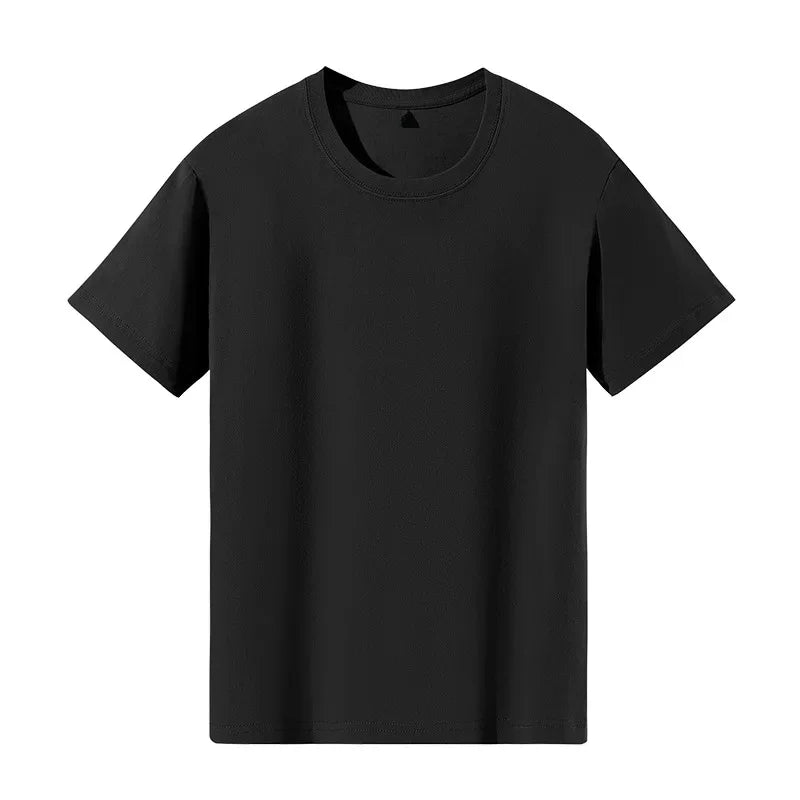 Classic Style Pure Cotton Short Sleeve T-Shirt 19 Colors Available 180 Grams Summer New Arrival Adult Short T-Shirt