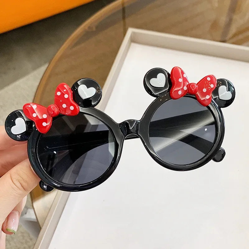 Children Cute Cartoon Sunglasses Boy Girl Outdoor Sun Protection Summer Shades Baby Photography Glasses Eyewear UV400