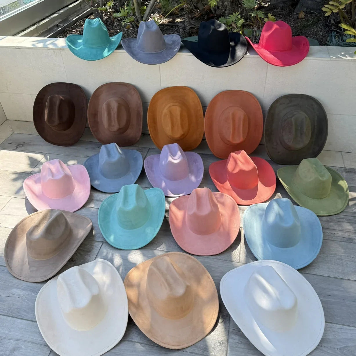 Western Vegan suede hat cowboy hat jazz panama hat unisex women's hat wide brim cowboy hat women's hat cowboy hat