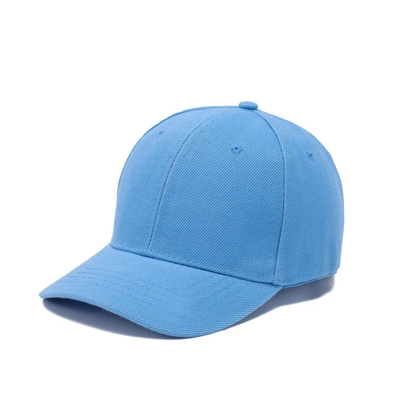 Students Kids Baseball Cap Summer Children Peaked Caps Travel Sun Hat Solid Color Boy Girl Snapback Hat Hip-Hop Hat Dropshipping