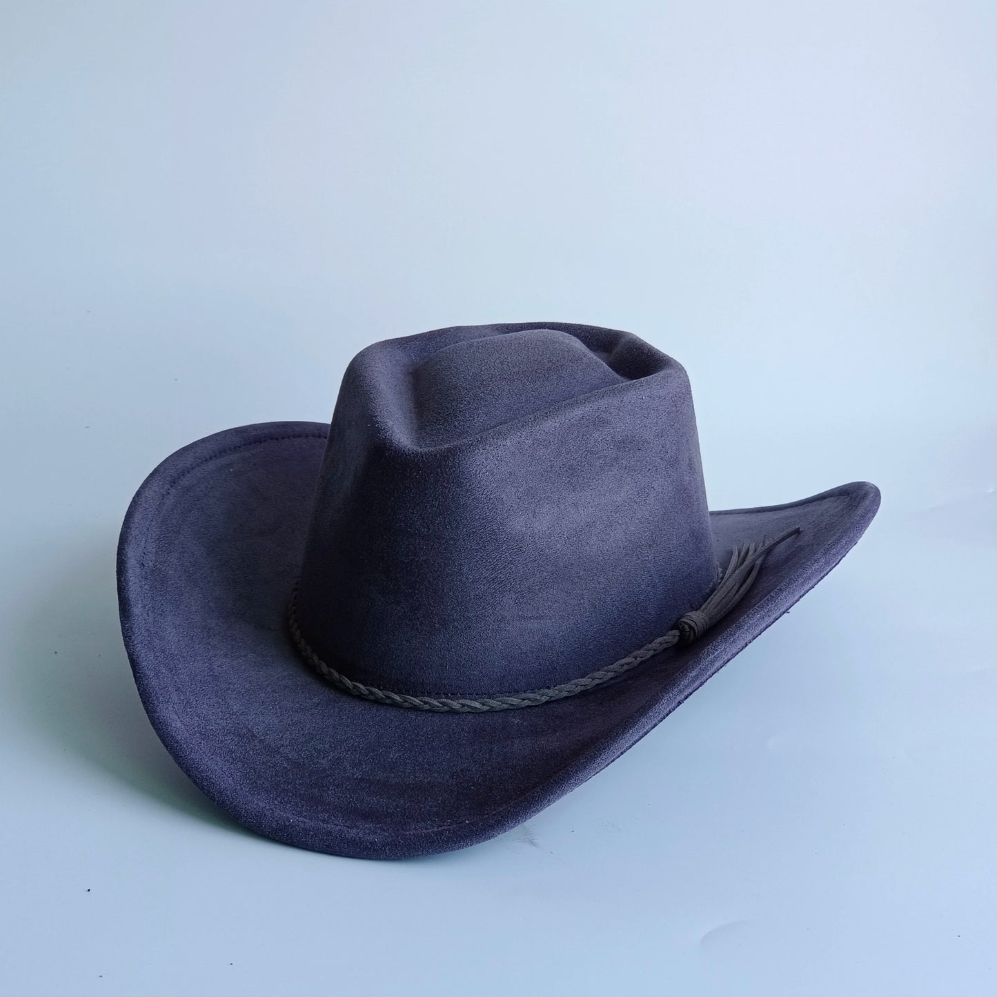 Western Vegan suede hat cowboy hat jazz panama hat unisex women's hat wide brim cowboy hat women's hat cowboy hat