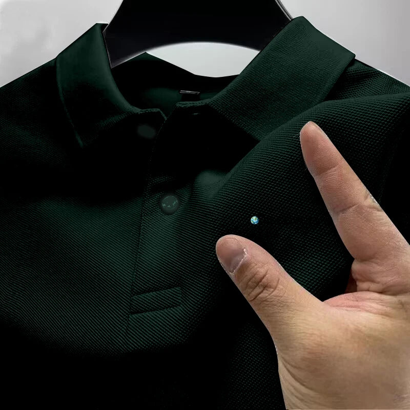 2026 Summer Men's Golf Polo Shirt , Luxury Business Casual Polo Shirt , Versatile , Comfortable And Breathable Good Summer Trend