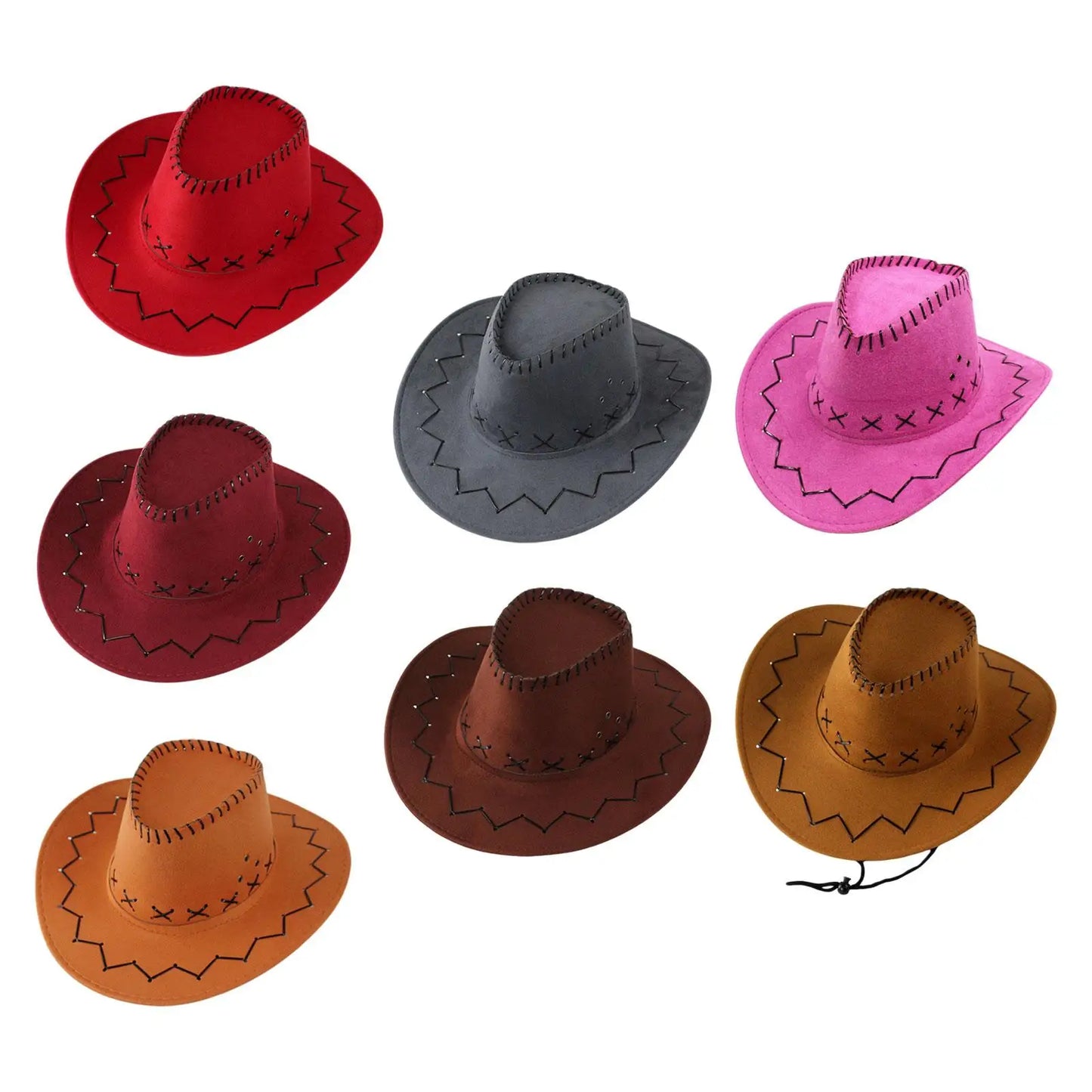 Cowboy Hat for Boys Kids Casual Sunshade Photo Props Summer Wide Brim Sunscreen Hat Sun Hat for Girls Boys Rodeo Festival Hiking