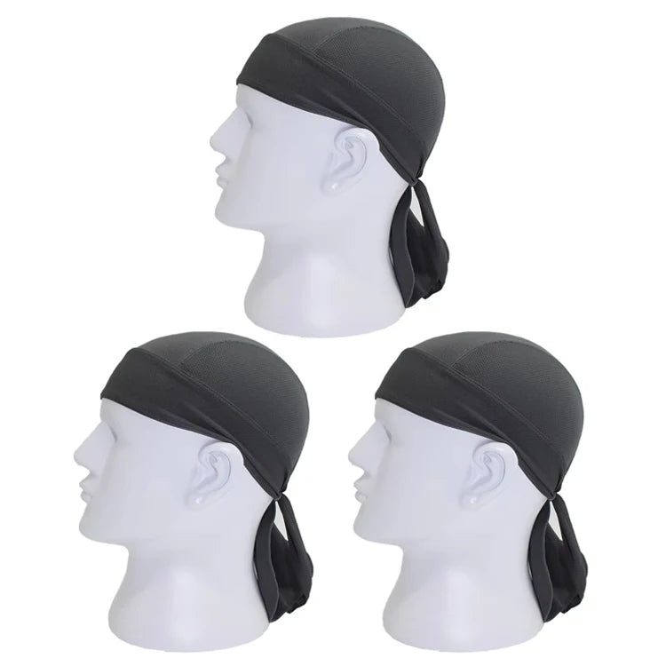 Cycling Quick Drying Pirate Cap MTB Road Bike Riding Cap Unisex Outdoor Sports Hiking Skiing Cycling Headscarf Bicycle Equipment
