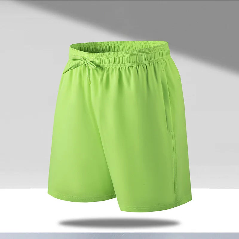 New Summer Men's Sport Shorts Male Breathable Tennis Shorts Quick-Drying Badminton Trousers Outdoor Running Fitness Sportwear