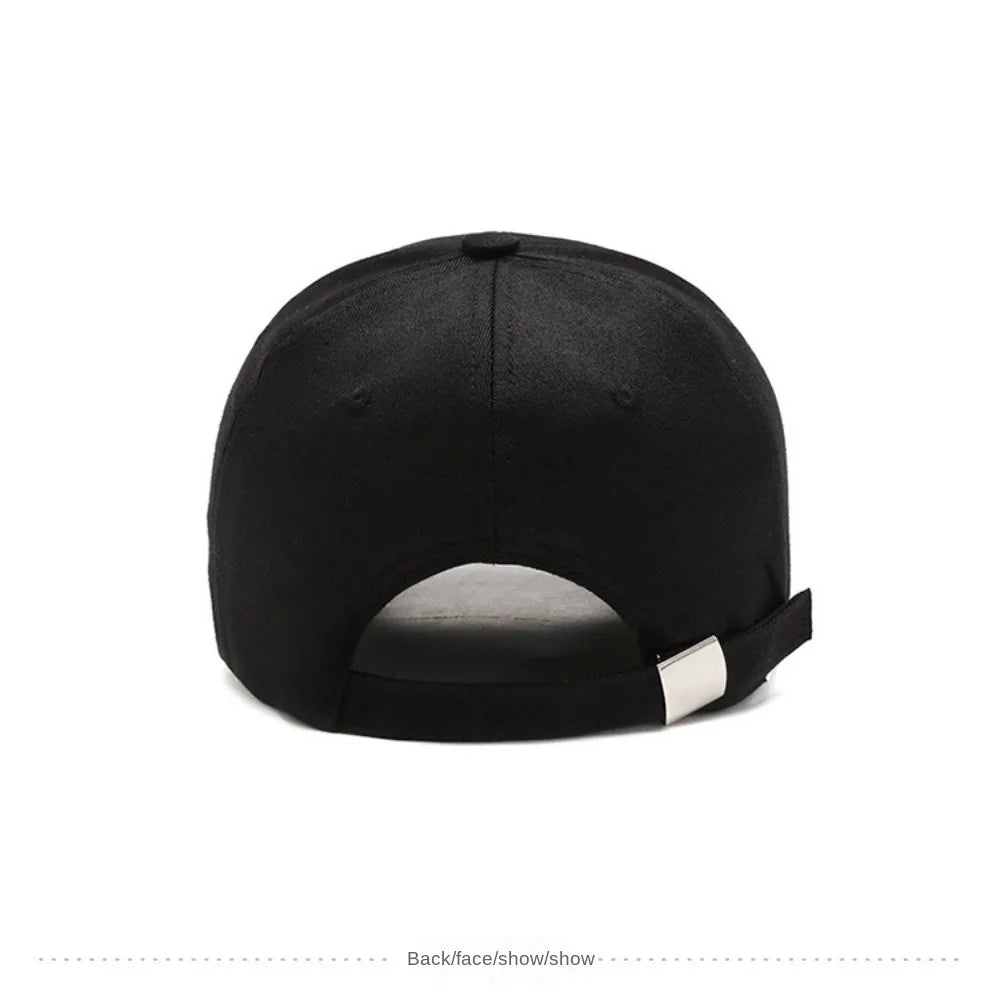 Hat trendy simple three horizontal bars Summer Baseball Men Women's fashion leisure sunshade Cap