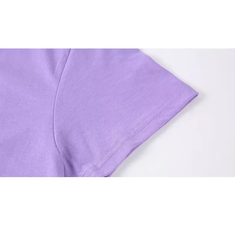 100%cotton  Multicolor Color Tee Women M-2XL Harajuku White Women's T-shirt  Female O-Neck Summer Top Basic Tshirt Dropshipping