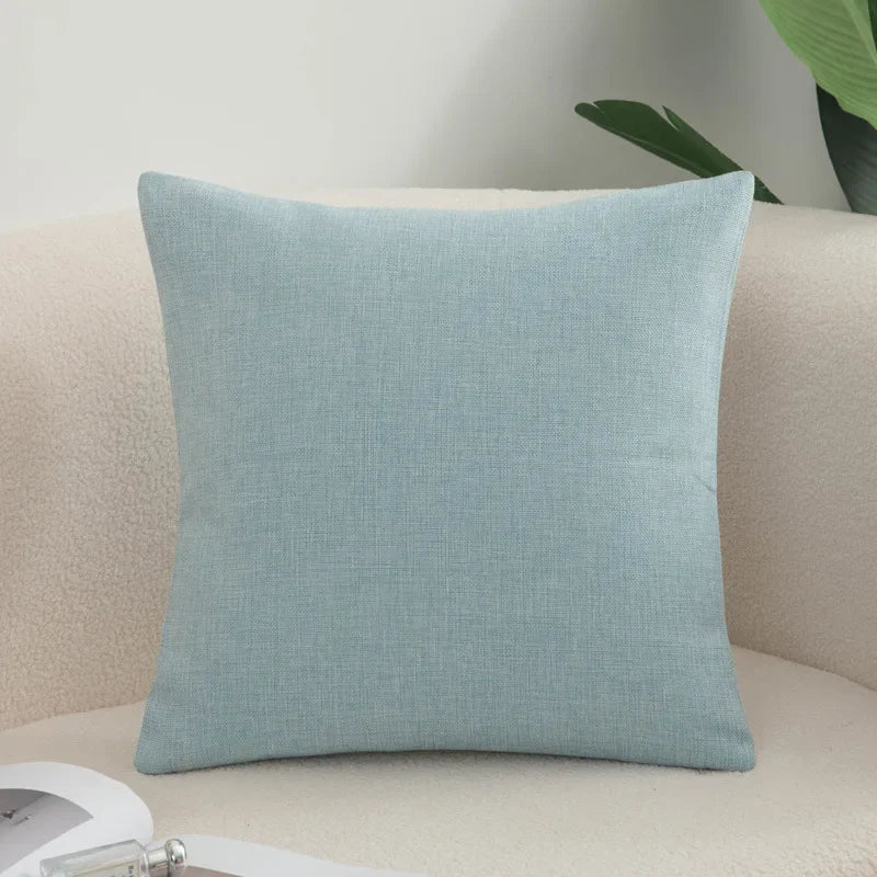 Decorative Square Throw Pillow Cushion Covers Super Soft Chenille Farmhouse Fall Pillowcase Living Room Bedroom Sofa Couch