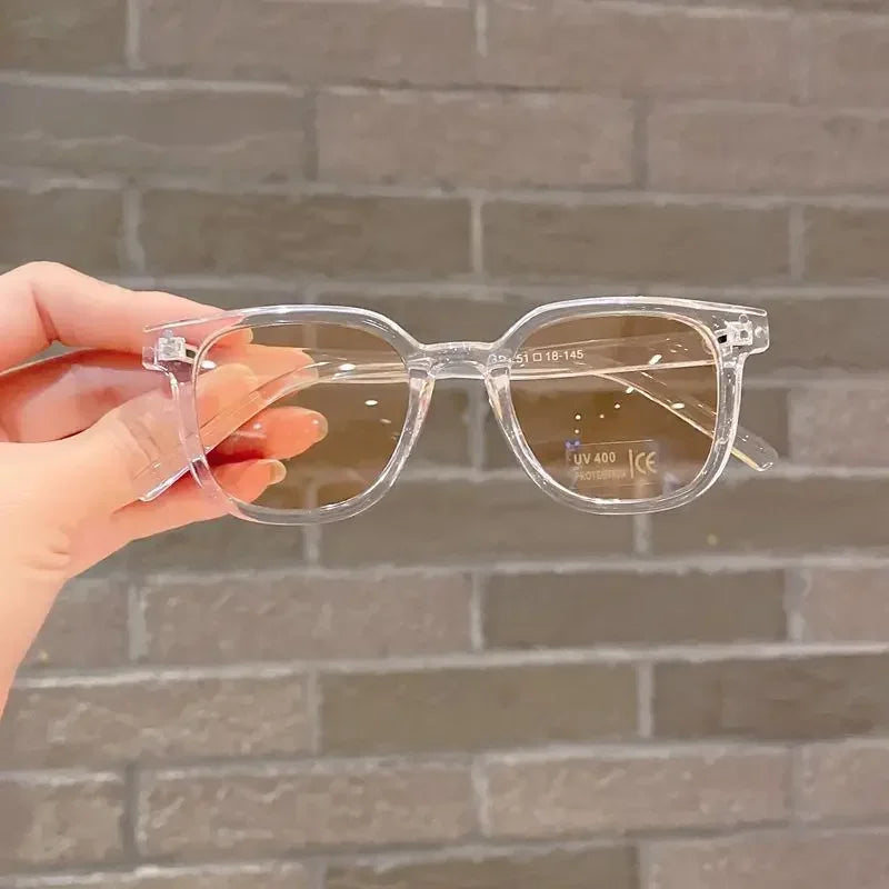 Children Sunglasses Vintage Square UV400 Sun Glasses Outdoor Cute Girl  Boy  Fashion Glasses Protection Classic Kids Sunglasses