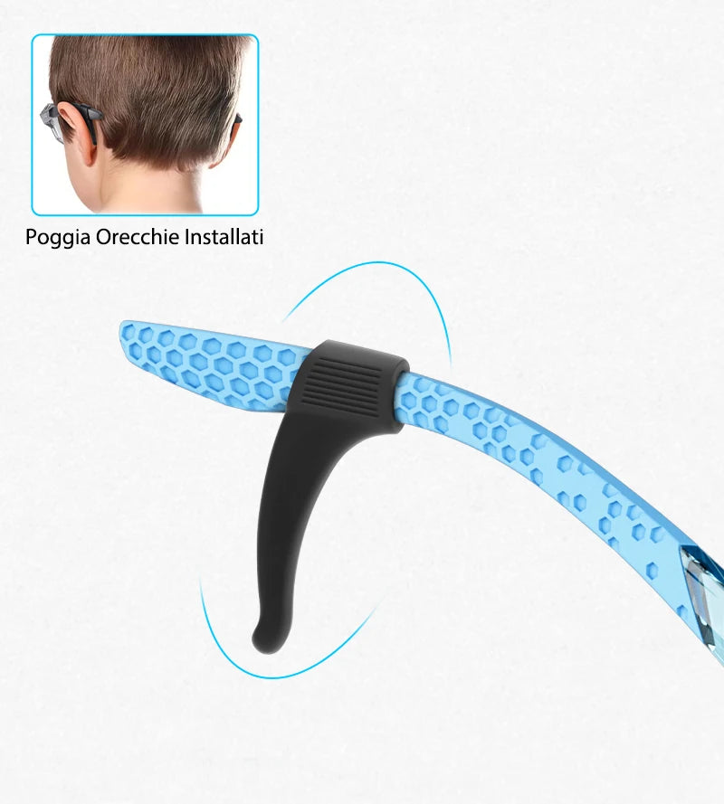 SCVCN Boys Bike Sunglasses Child Cycling Glasses for Kids UV400 Girls Small Size Glasses Fashion Outdoor Sports Protection 2024