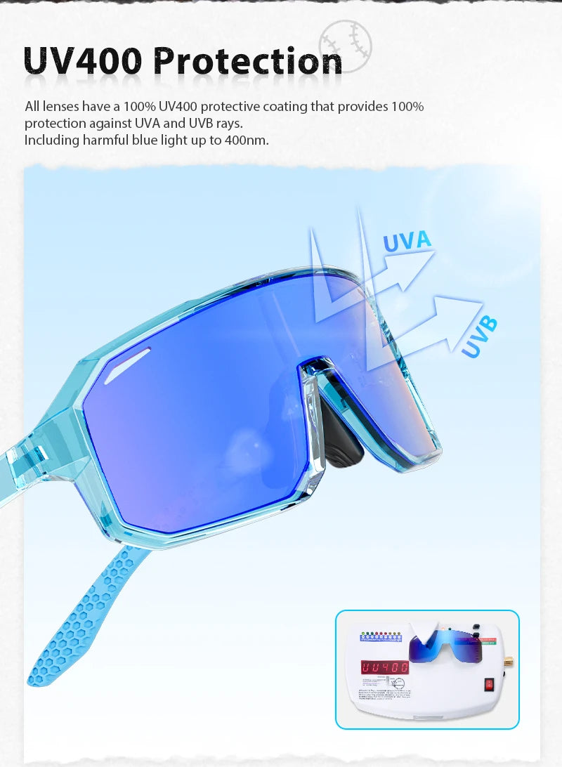 SCVCN Boys Bike Sunglasses Child Cycling Glasses for Kids UV400 Girls Small Size Glasses Fashion Outdoor Sports Protection 2024